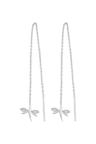 Argentum Concept - Yusufçuklu Gümüş Zincir Küpe N11.14561