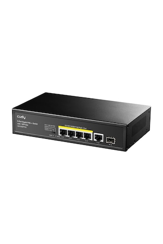 Cudy GS1005PTS1 1 Port Gigabit+ 4 Port Gigabit 120 W Poe+1 Port Sfp Gigabit Switch