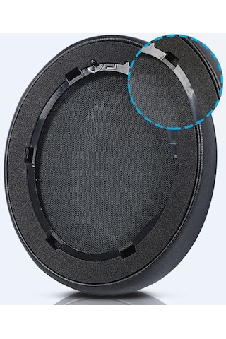 Novahub Anker Soundcore Life Q10 Yedek Kulaklık Yastıkları, Siyah, 2 Adet 01