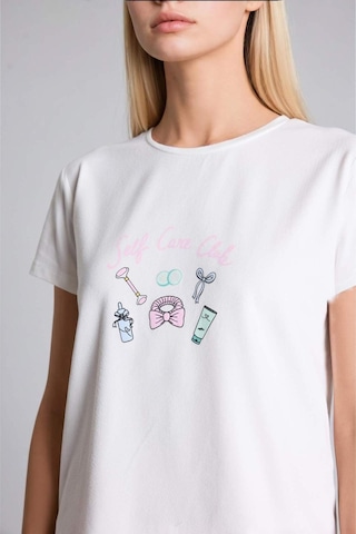 Defacto Regular Fıt Kısa Kollu 2li Açık Pembe Şortlu Pijama Takımı H6954ax26smpn648 Pembe-pn648