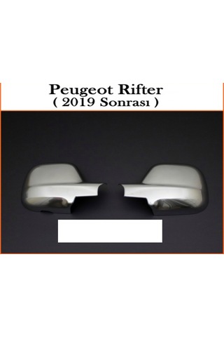 Peugeot Rifter Krom Ayna Kapağı 2 Prç. Abs 2019 Ve Sonrası