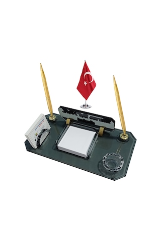 Sentez Bayrak Hediyeli Bloknot Masa İsimliği