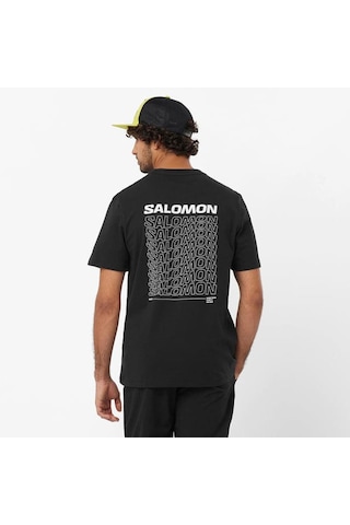 Salomon Graphic Performance Erkek Tişört C-sal221940e50g01 Beyaz