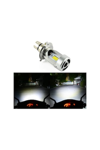 Hsb 12V 35/35W Motosiklet Bosch Tipi Fanlı Led Ampul