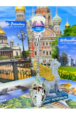 Bjorn Hatıra Kaşığı "saint Petersburg, Peter" 241359403