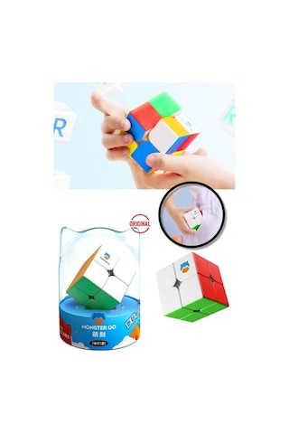 Gan Cube Mg 2x2 Zeka Küpü Profesyonel Speed Cube Premium Standart Model 3183