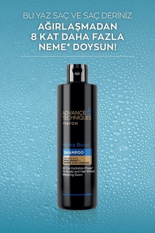 Avon Advance Techniques Hydra Boost Nemlendirici Şampuan 3 x 400 ML