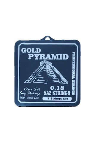 Pyramid 0.18 Kısa Sap Bağlama Teli+Tezene
