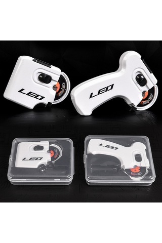 Novahub Uzun Saplı Beyaz Elektrikli Olta İğne Bağlama Makinesi - Kolay Kullanım, Dayanıklı, Mutfak İhtiyacı İçin