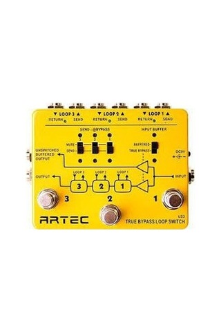 Artec Ls-3 3 Kanal Loop Switch Pedal