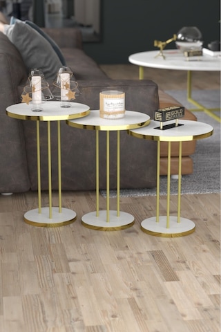 En-cag Gold Terra Zigon Beyaz 3'lü Bss