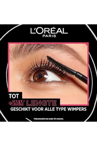 L'oreal Paris Telescopic Lift Extra Black Maskara 00
