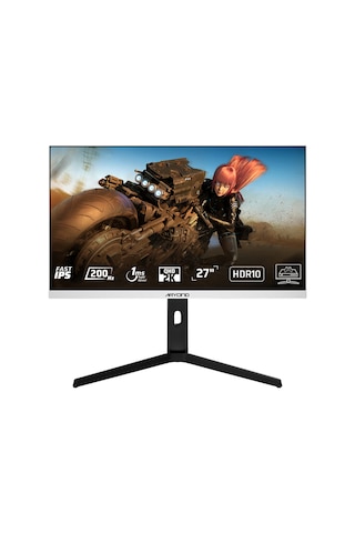 Monster Aryond A27f V1 27" 200hz Qhd 1 Ms Hdr10 G-sync Freesync Fast Ips Oyuncu Monitörü Beyaz