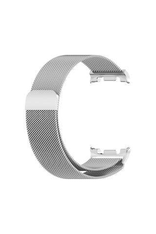 Adige Samsung Uyumlu Galaxy Watch 8 44mm Kordon Metal Hasır