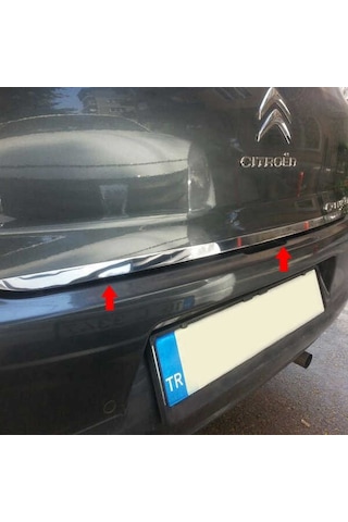 Citroen C Elysee Krom Bagaj Alt Çıtası 2013 - 2020
