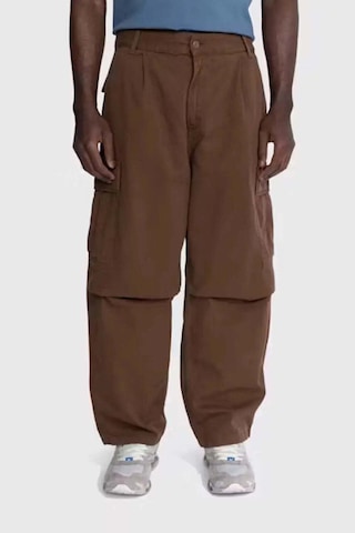 Carhartt Wıp 100% Pamuklu Cole Cargo Pantolon - Geniş Paça, Makinede Yıkanabilir Kahverengi