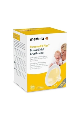 Medela Personalfit Flex Göğüs Kalkanları - Tüm Medela Göğüs Pompaları İle Uyumlu, Xl Beden 30 Mm