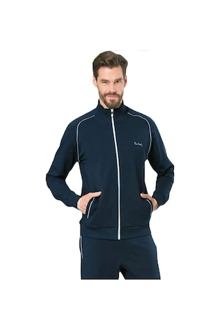 Pierre Cardin 7055 Erkek Uzun Kollu Dik Yaka Eşofman Takımı-lacivert Lacivert