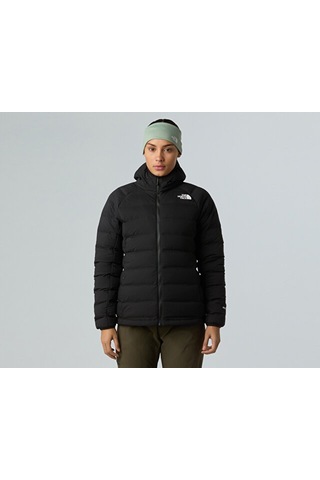 The North Face W Abseil Stretch Down Hoodie Kadın Outdoor Montu 600 Dolgu Kaz Tüyü Nf0a8e39jk31 Siyah Siyah