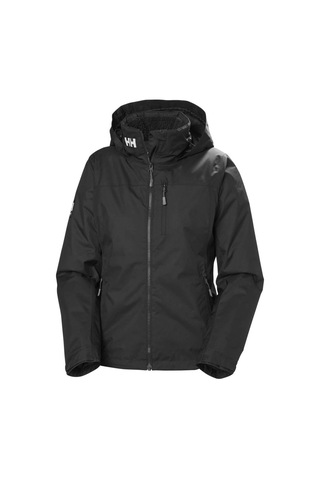 Helly Hansen W Crew Hooded Pile Kadın Mont Hha.34527 Black