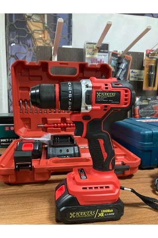 Haktaş HKS-414 Sarjlı Darbeli Ve Vidalama Matkabı