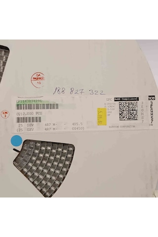 143834796 4.7mf 25v 4x5.5 Smd Kondansatör 150 Adet