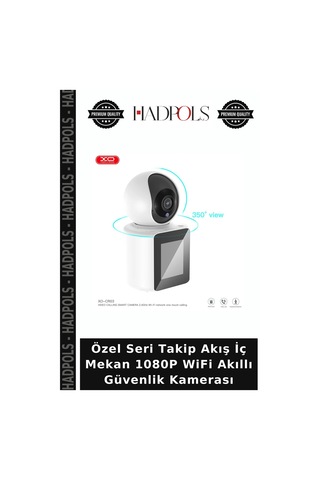 Özel Seri Takip Akış İç Mekan 1080p Wifi Akıllı Güvenlik Kamerası Belirtilmemiş