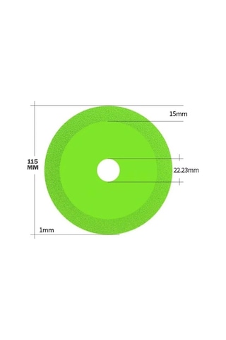 115 Mm Elmas Karbür Çok Amaçlı Kesici Testere Diski Demir, İnşaat Demiri, Taş, Seramik Ve Profil Kesme Diski Çok Amaçlı Metal Kesme Disk 115mm X 22-23mm
