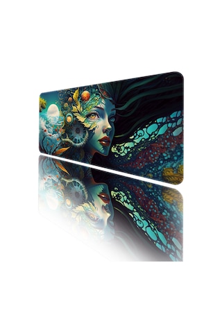 Helixsun Mouse Pad Büyük Boy Gaming Oyuncu XXL 90x40 CM Steady-Gırl