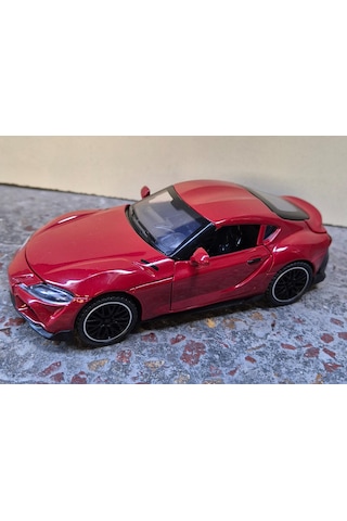 Diecast,metal Oyuncak Araba Toyota Supra 2023 10 Cm Çek Bırak Mod
