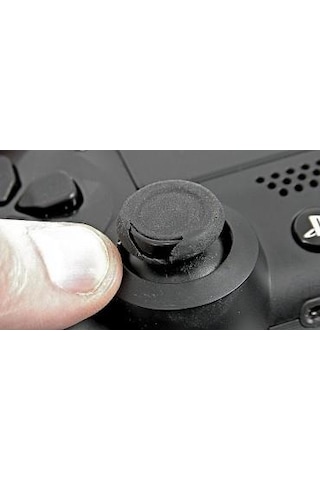 1 Çift Playstation 4 PS4 Analog Topuz V1 Siyah - Kol Tamiri Parça