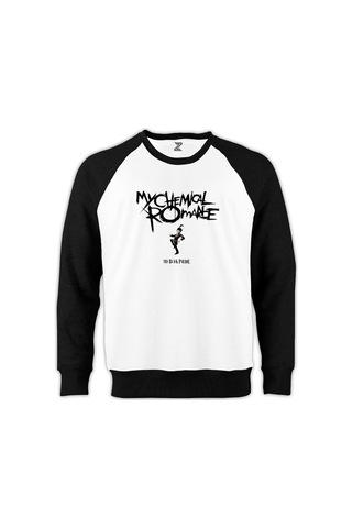 My Chemical Romance The Black Grup Siyah Sweatshirt Siyah