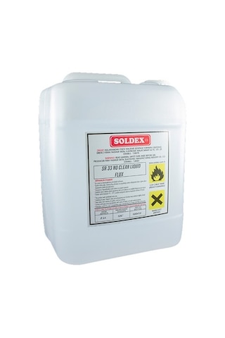 Soldex No Clean Flux SR33 Temizleme Gerektirmeyen Lehim Suları 5 L