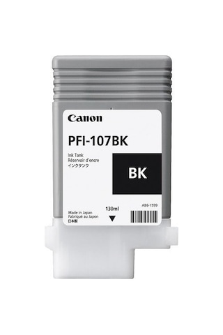 Canon Pfı 107Bk Black Kartuş 130 Ml.