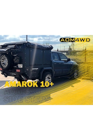 Nissan Navara 2010+ Yan Basamak Aqm-S30 - Side Steps