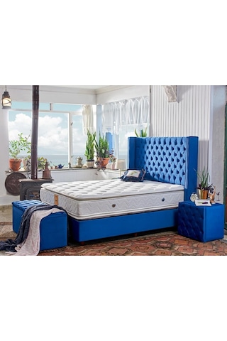 Nironyatak Dream Yatak 80X200 Tek Kişilik Çift Pedli Ekstra Lüks Yatak 34 Cm