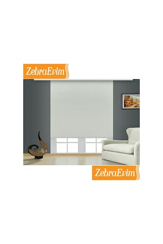 Zebraevim Blackout Stor Karartma Perde %100 Işığı Bloklar