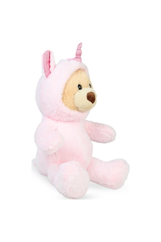 Halley Oyuncak Boynuzlu Ayı 40 Cm - Pembe Standart Pembe