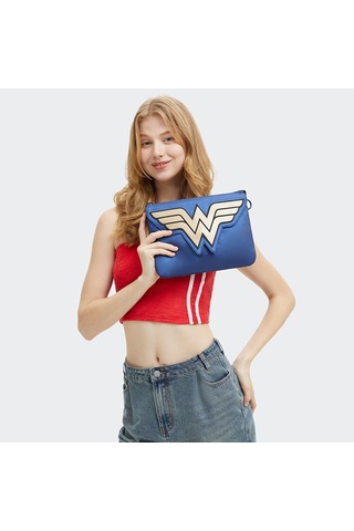Kıplıng Riri L Lite Flap Büyük Boy Omuz Çantası Mor Wonder Blue Mor