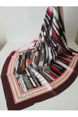 Sura Ipek Eşarp - Crep Saten- 8098230-341 Çok Renkli