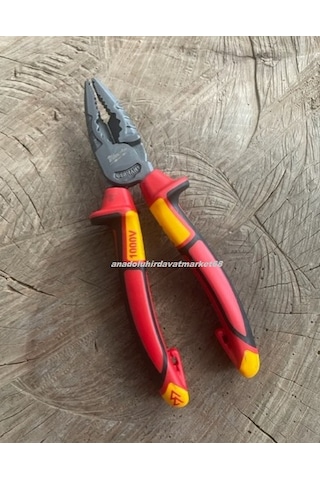 Milwaukee 180mm Pense Cobalt Çelik Pense Kombine Pense 1000v 3fonksiyon 180mm