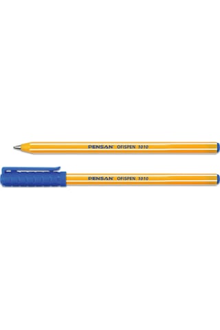 Tükenmez Kalem Office Pen Mavi 1010 12'li Mavi