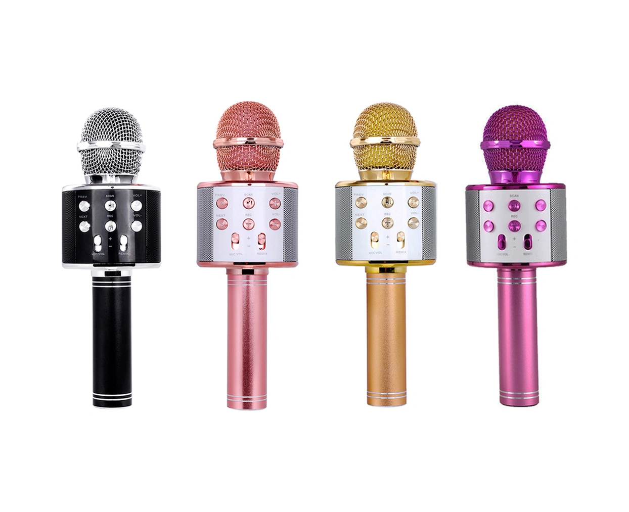 Yunboo Altın Bt Kablosuz Mikrofon Ve Hoparlör Kombinasyonu, Profesyonel Karaoke, Çoklu Cihaz Desteği, Gürültü Azaltma Teknolojisi