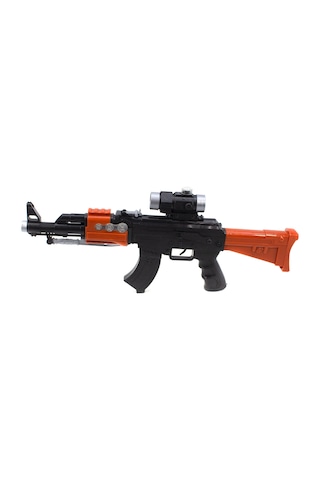 Oyuncak Tüfek Oyuncak Keleş Ak47 Işıklı Sesli 50 CM