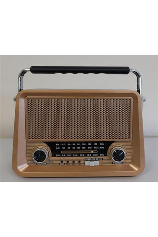 Everton Rt-756 Bluetooth Fm-usb-tf-aux Şarjlı Nostaljik Radyo