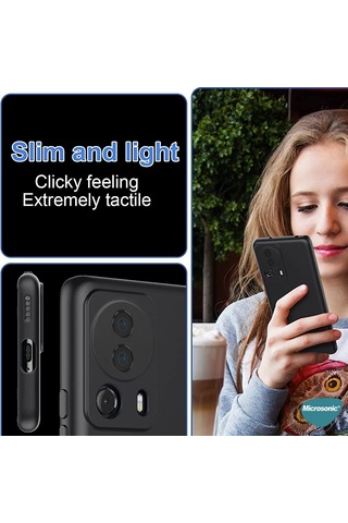 Microsonic Matte Silicone Xiaomi Mi 13 Lite Kılıf