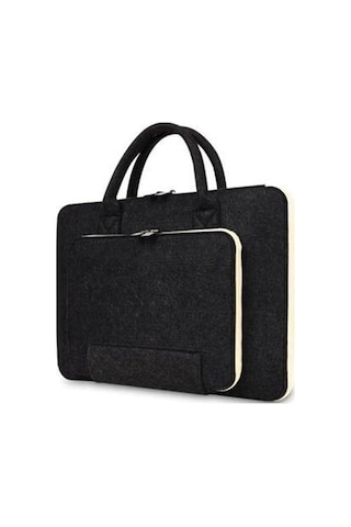 Dizüstü Bilgisayar Çantası Dizüstü Bilgisayar Çantası Keçe Dizüstü Bilgisayar Kılıfı Dizüstü Bilgisayar Çantası Saplı El Çantası Schwarz,15.6 Siyah