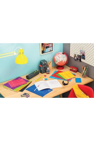 Clairefontaine 63741 C Okul Defteri Seyes 17 X 22 96 Sayfa 10'lu Paket Çok Renkli