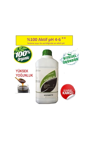 Fullmol 2.4 ( Humik Fulvik Asit ) 5 KG Sıvı Organik Azot Gübre
