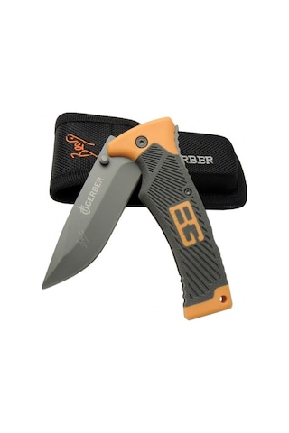 Gerber Bear Grylls 113 Turuncu Kamp Çakı 21CM - Manuel, Kemerlikli Turuncu